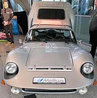 Bild: Peter Blei auf der Erfurter Automesse