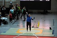 Peter Blei beim Kugelstoß Indoor Bild: Peter Blei beim Kugelstoß Indoor