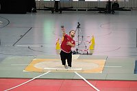 Peter Blei beim Kugelstoß Indoor Bild: Peter Blei beim Kugelstoß Indoor