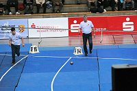 Peter Blei beim Kugelstoß Indoor Bild: Peter Blei beim Kugelstoß Indoor