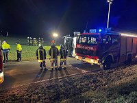 Bild: Verunfallter Elektro-Bus