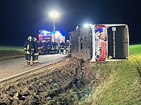 Bild: Verunfallter Elektro-Bus