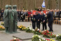 Bild: Gedenken zum 78. Jahrestag der Befreiung des KZ Mittelbau-Dora