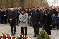 Bild: Gedenken zum 78. Jahrestag der Befreiung des KZ Mittelbau-Dora