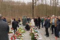 Bild: Gedenken zum 78. Jahrestag der Befreiung des KZ Mittelbau-Dora