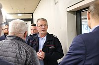 Bild: Ein erster Blick hinter die Fassade der neuen Feuerwache