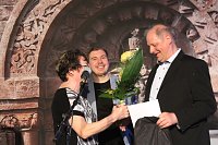Bild: Kyffh&auml;user Sportlergala 2020/2022 - Ehrenpreis f&uuml;r Wolfgang Henze f&uuml;r seinen gro&szlig;en Einsatz im SV Rot Weiss Wiehe im Bereich Tischtennis