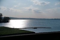 Bild: Abends am Stausee