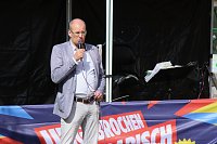 Bild: Mai-Kundgebung auf dem Nordh&auml;user Rathausplatz