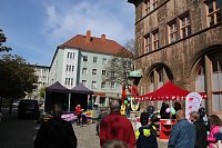 Bild: Mai-Kundgebung auf dem Nordh&auml;user Rathausplatz