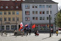 Bild: Mai-Kundgebung auf dem Nordh&auml;user Rathausplatz