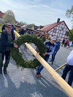 Bild: Maifeierlichkeiten in Wolkramshausen