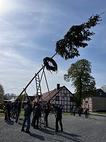 Bild: Maifeierlichkeiten in Wolkramshausen