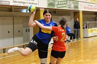 Bild: Die Handballdamen der NSV B-Jugend schaffen es aus dem Stand auf Platz 5