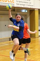 Bild: Die Handballdamen der NSV B-Jugend schaffen es aus dem Stand auf Platz 5