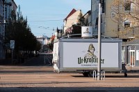 Bild: Vorbereitungen f&uuml;r das Bahnhofsfest