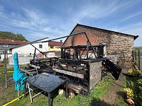 Bild: Brand in Niedersachswerfen