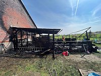 Bild: Brand in Niedersachswerfen