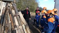 Die Jugendfeuerwehr zu Gast bei den Südharzer Köhlern Bild: Die Jugendfeuerwehr zu Gast bei den Südharzer Köhlern