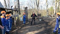 Die Jugendfeuerwehr zu Gast bei den Südharzer Köhlern Bild: Die Jugendfeuerwehr zu Gast bei den Südharzer Köhlern