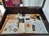 Bild: Schlaraffen-Ausstellung in der Flohburg