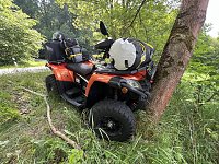 Bild: Quad-Unfalll bei Stra&szlig;burg