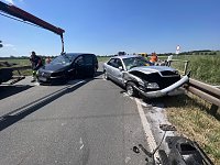 Bild: Unfall heute Mittag bei Bielen