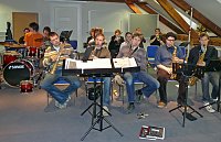 Landesjugendbigband probt Bild: Landesjugendbigband probt