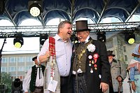 Bild: Ein Fest - zwei Verabschiedungen, am Nachmittag ging das 53. Rolandsfest in Nordhausen zu Ende