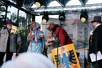 Bild: Peter Blei unterwegs auf dem 53. Rolandsfest
