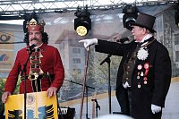 Bild: Peter Blei unterwegs auf dem 53. Rolandsfest