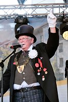 Bild: Peter Blei unterwegs auf dem 53. Rolandsfest