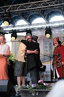 Bild: Peter Blei unterwegs auf dem 53. Rolandsfest