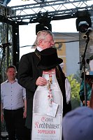 Bild: Peter Blei unterwegs auf dem 53. Rolandsfest