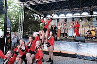Bild: Peter Blei unterwegs auf dem 53. Rolandsfest