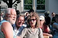 Bild: Peter Blei unterwegs auf dem 53. Rolandsfest