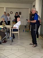 Bild: Sportliche Unterst&uuml;tzung beim Sommerfest in Heringen