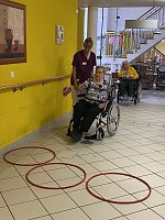 Bild: Sportliche Unterst&uuml;tzung beim Sommerfest in Heringen