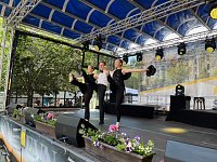 Bild: Radevas Eleven auf dem Rolandsfest
