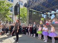 Bild: Radevas Eleven auf dem Rolandsfest