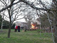 Großbrand Neuheide Bild: Großbrand Neuheide