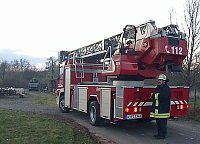 Großbrand Neuheide Bild: Großbrand Neuheide