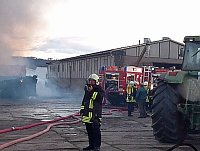 Großbrand Neuheide Bild: Großbrand Neuheide