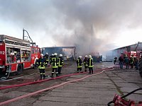 Großbrand Neuheide Bild: Großbrand Neuheide