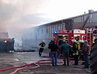 Großbrand Neuheide Bild: Großbrand Neuheide