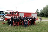Bild: Feuerwehrwettkampf zur 750. Jahrfeier in Petersdorf