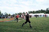 Bild: Feuerwehrwettkampf zur 750. Jahrfeier in Petersdorf