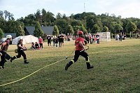 Bild: Feuerwehrwettkampf zur 750. Jahrfeier in Petersdorf