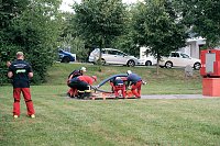 Bild: Feuerwehrwettkampf zur 750. Jahrfeier in Petersdorf