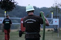 Bild: Feuerwehrwettkampf zur 750. Jahrfeier in Petersdorf